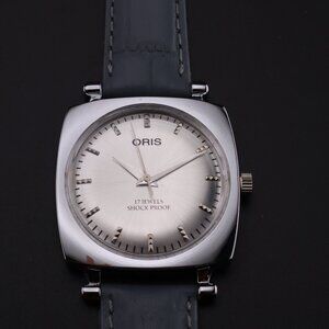 Oris Vintage Swiss 17 Jewels Hand-Wound Mechanical Men's Watch - FREE SHIPPING